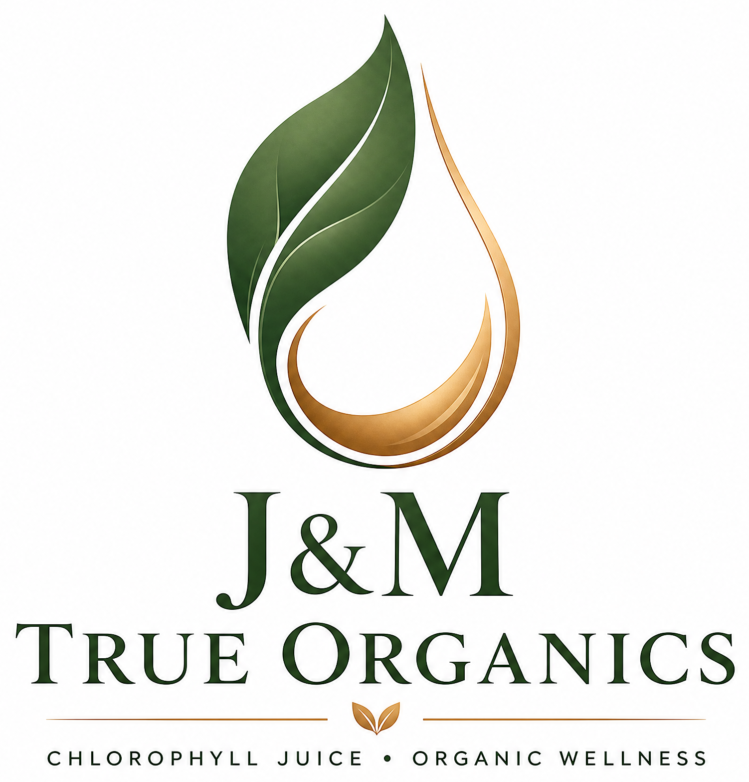 J&M True Organics official logo
